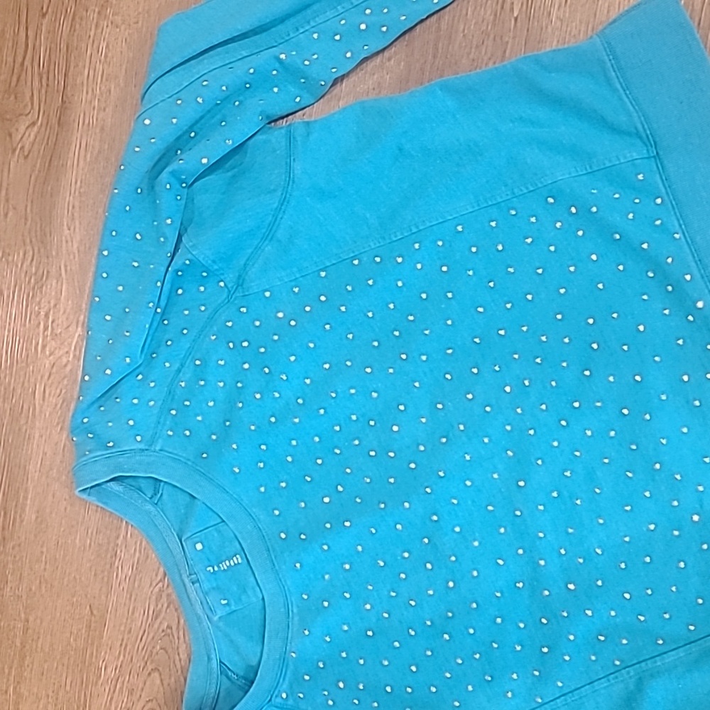 Free With Purchase RJS Sparkle Sweatshirt Womens Large - Picture 4 of 6